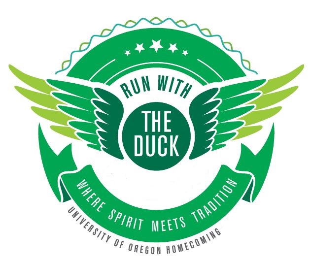 Run, Walk, & Roll with the Duck logo